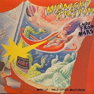 Midnight Fiction "Lady From Mars" Album Cover Artwork