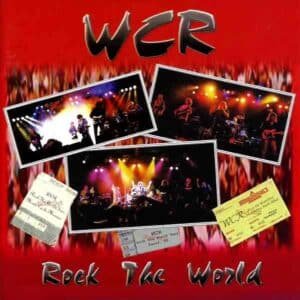 World Classic Rockers - "Rock The World" CD Front Cover Artwork