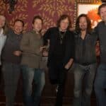 Eddie Money Band - San Diego House of Blues - 2013 - Left to Right - Bob Delellis, Wally Minko, Trent Stroh, Eddie Money, Kurt Griffey, and Ron Wikso