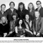 WCR Circa 2000 with Spencer Davis, Michael Monarch, Kurt Griffey, Ron Wikso, Fergie Frederiksen, Randy Meisner, Denny Laine, Nick St. Nicholas, Rosilee and Steve Stewart